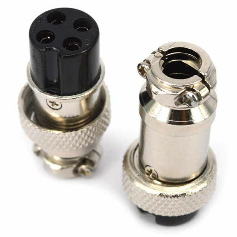 Aviator Connector Kit - GX16-4 4 Pinli Havacılık Konnektör Kiti