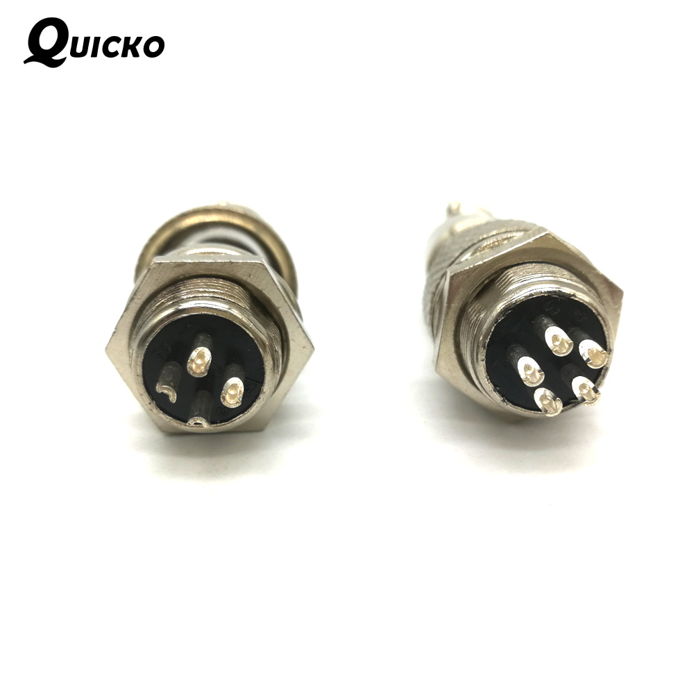 Aviator Connector Kit - Elektronik Alet havya GX12-5 pimleri/GX12-4 pinli