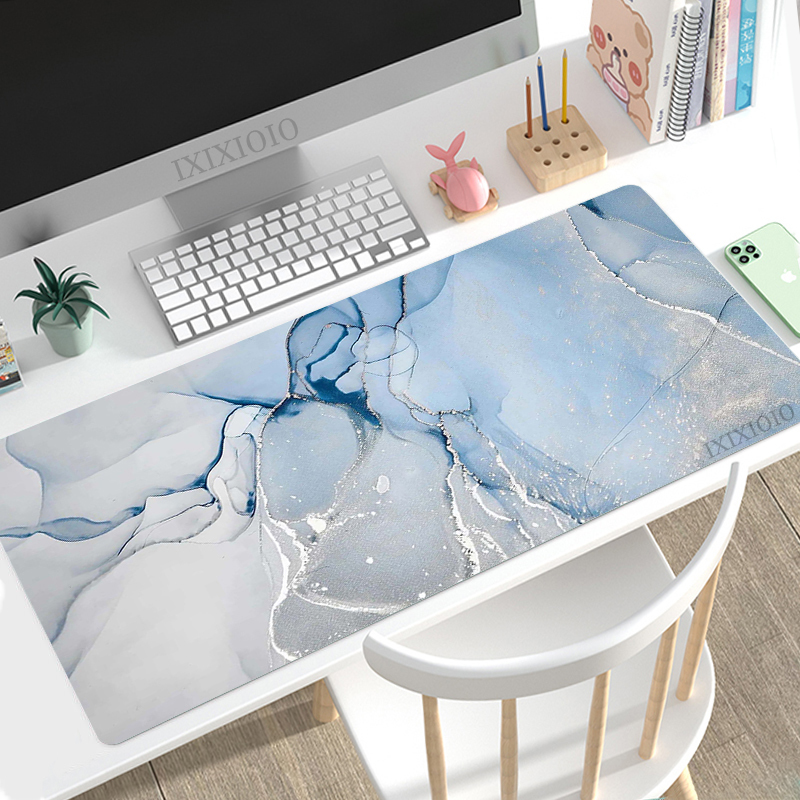 Gaming Keyboard Mouse Combo - Moda mermer Mouse Pad oyun XL