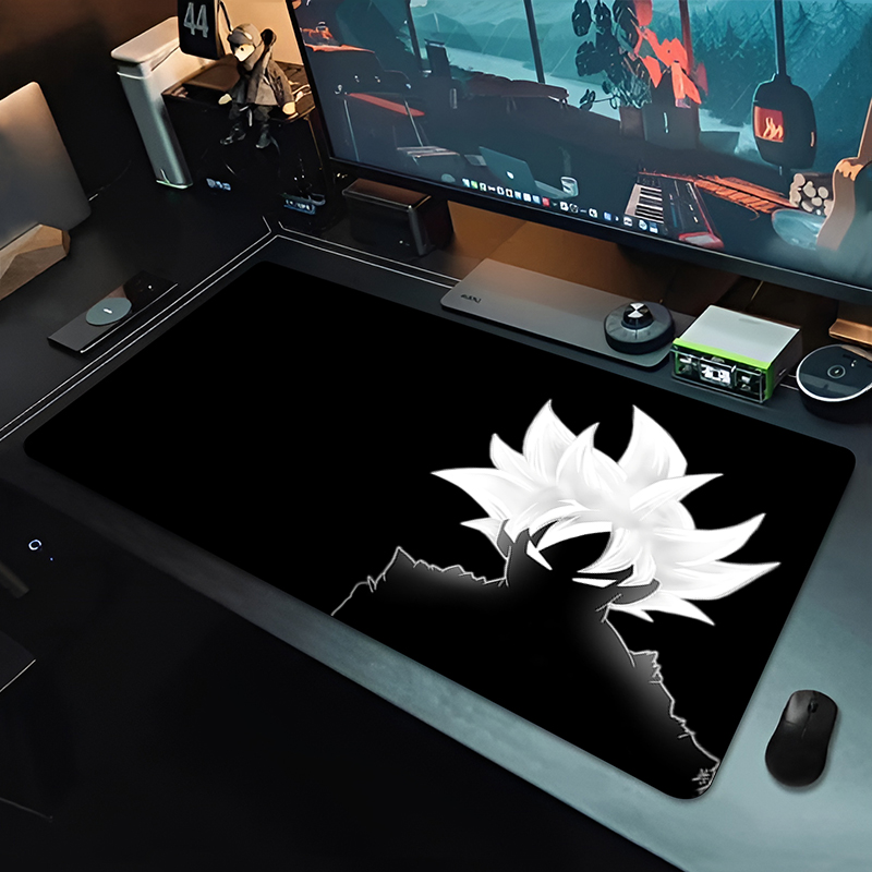 Gaming Keyboard En Mouse - DBZ Siyah Anime Mouse Pad Dragon