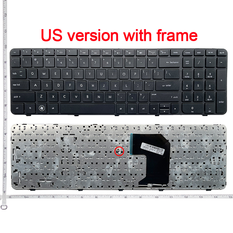Gaming Keyboard E Yooso - SP/FR/ABD/RU Klavye HP Pavilion G7-2000 2100