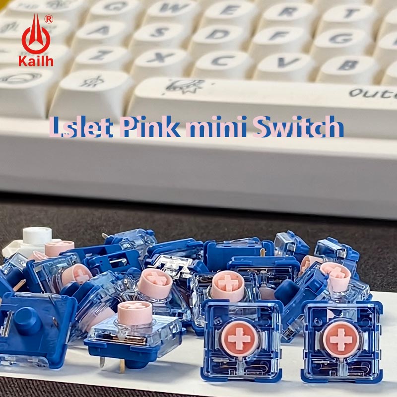 Gaming Keyboard That Is Quiet - Kailh Pembe Sessiz Ada MINI Düşük
