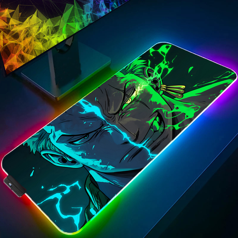 Gaming Keyboard En Mouse - TEK PARÇA Zoro Mouse Pad RGB
