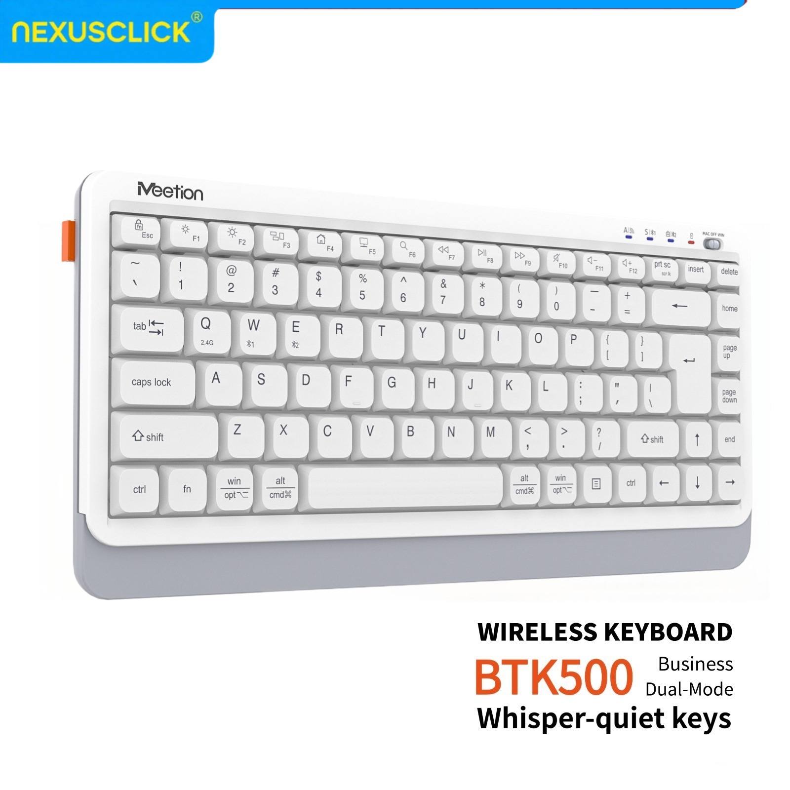 Gaming Keyboard That Is Quiet - NexusClick Sessiz Ultra İnce Çift Modlu