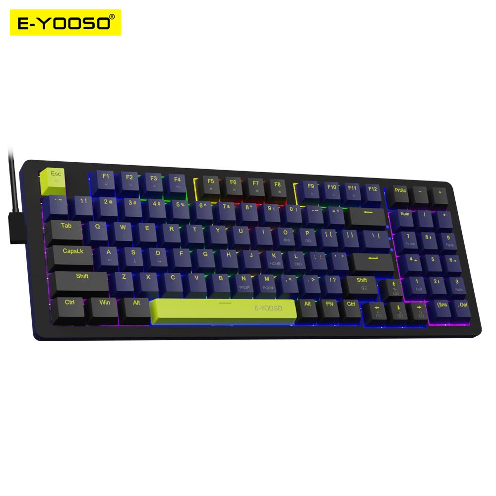 Gaming Keyboard E Yooso - E-YOOSO Z94 USB mekanik oyun klavyesi