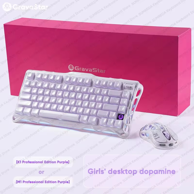 Gaming Keyboard Brand - GravaStar M1 M2 Kablosuz Fare veya