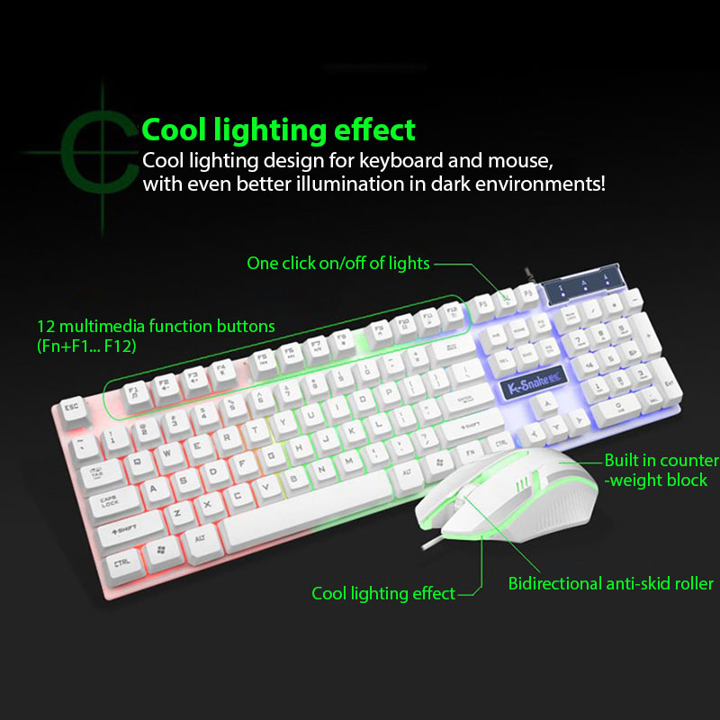KM320 Klavye Ve Fare Seti Su G - Gaming Keyboard Mouse Combo incelemesi ve fiyatı