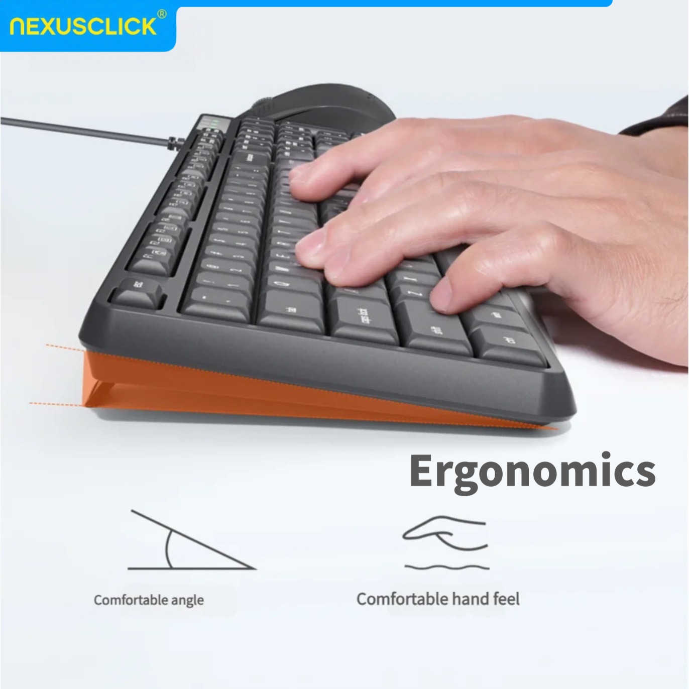 NexusClick Arapça İngilizce Ka - Gaming Keyboard That Is Quiet incelemesi ve fiyatı