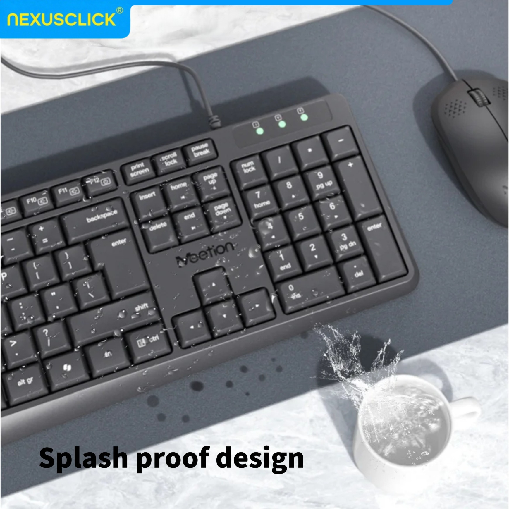 NexusClick Arapça İngilizce Ka - Gaming Keyboard That Is Quiet incelemesi ve fiyatı