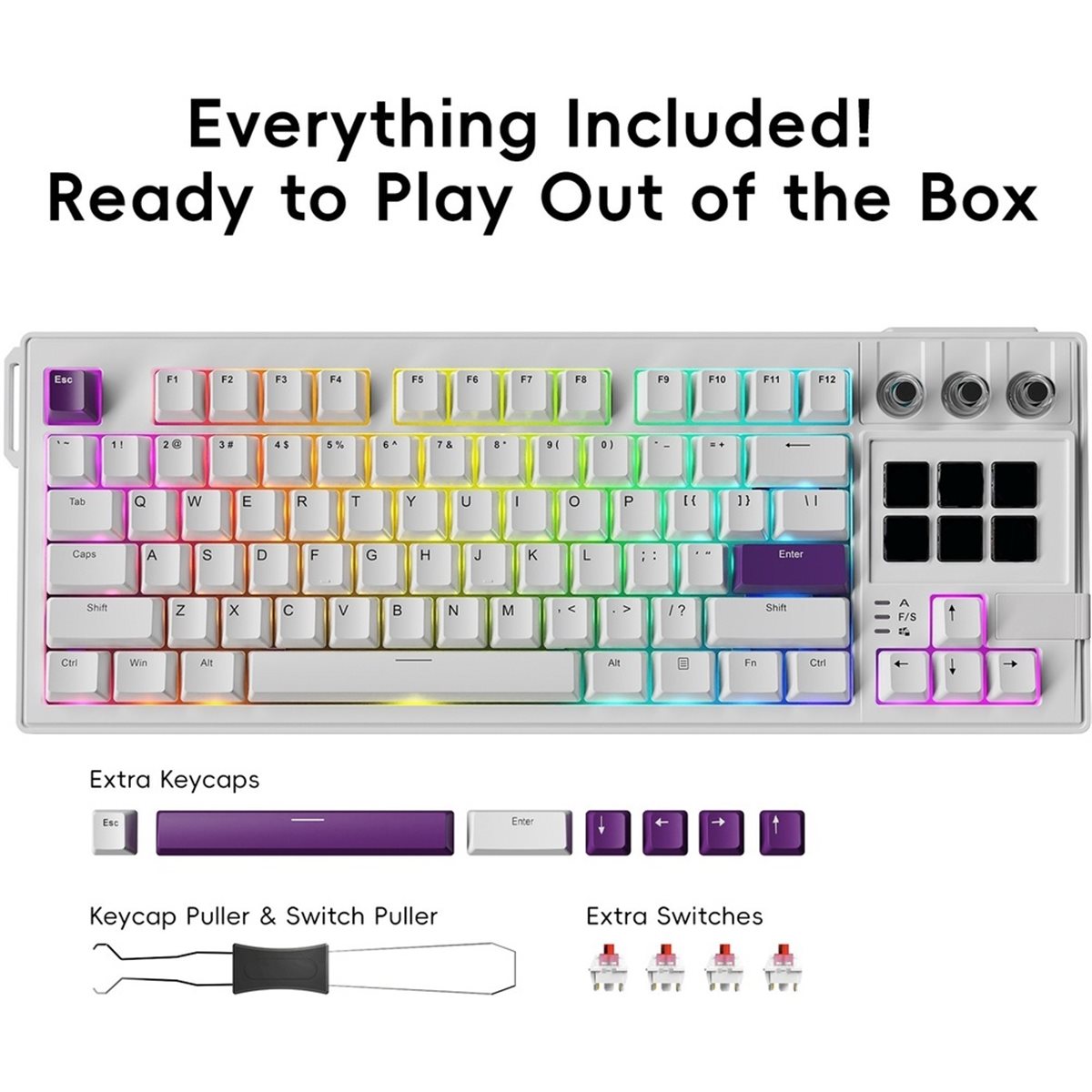 güncelleme. K1 PRO Görsel Meka - Gaming Keyboard Ergonomic incelemesi ve fiyatı