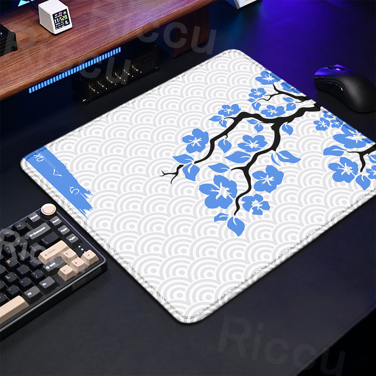 Mor Sakura masa Pad oyun farel - Gaming Keyboard Brand incelemesi ve fiyatı