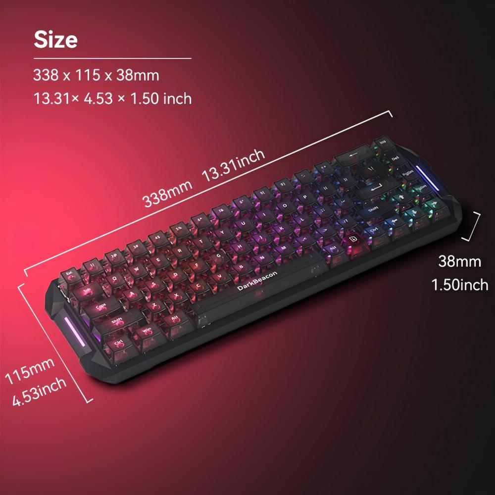 DarkBeacon Blade 68 Kablolu Se - Gaming Keyboard That Is Quiet incelemesi ve fiyatı