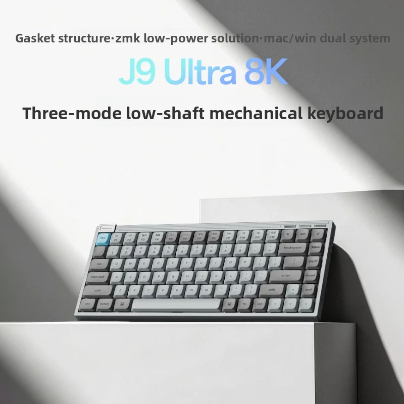 Orijinal J9Ultra Üç Modlu 8K D - Gaming Keyboard That Is Quiet incelemesi ve fiyatı