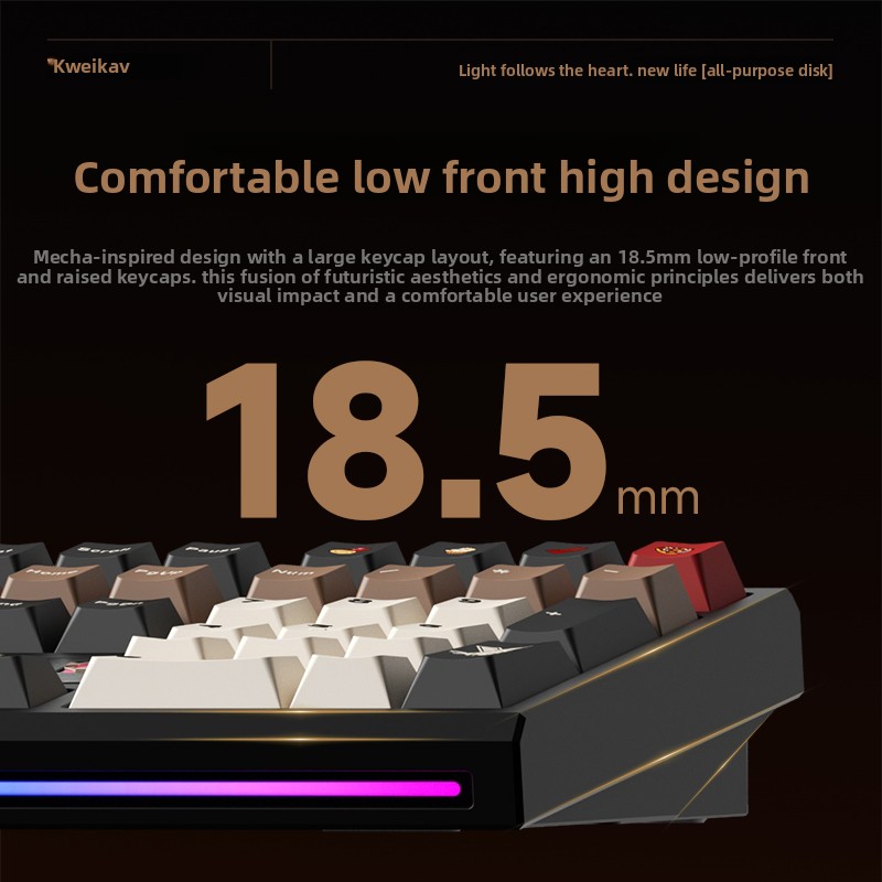WEIKAV NUT108 Mekanik Klavye A - Gaming Keyboard Ergo incelemesi ve fiyatı