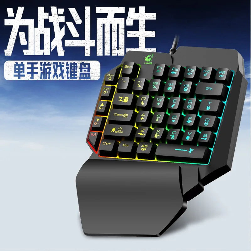 K15 tek elle kullanılan klavye - Gaming Keyboard Ebay incelemesi ve fiyatı
