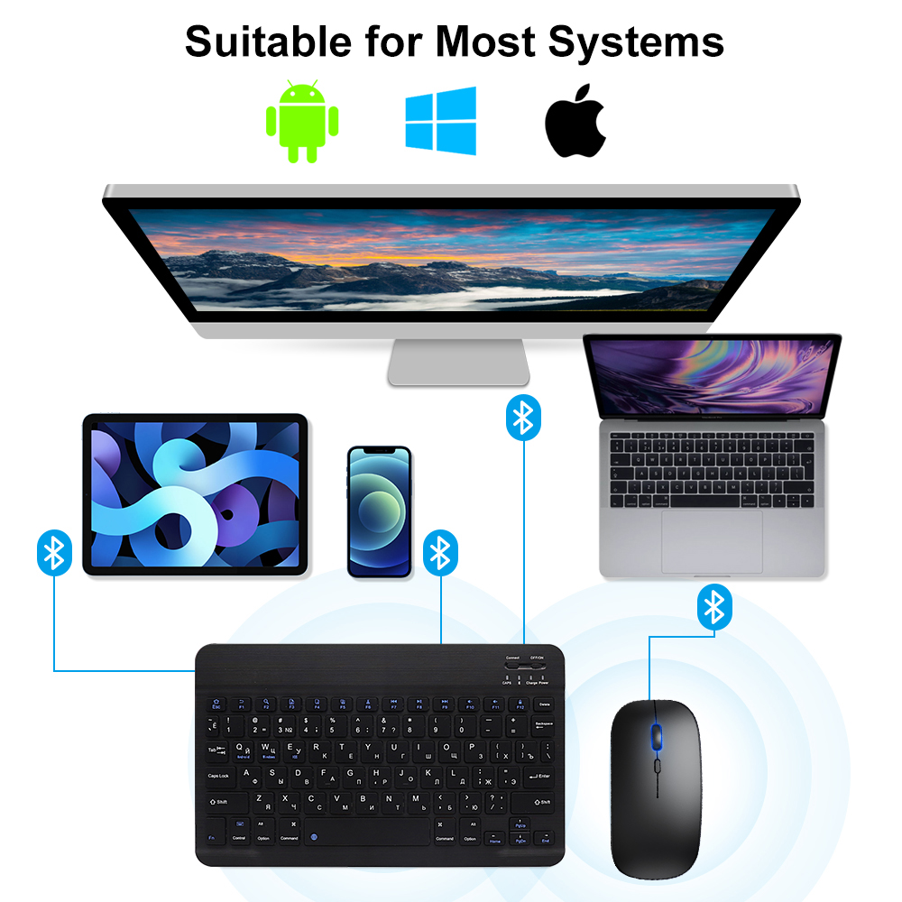 iPad Xiaomi Samsung Huawei Tel - Gaming Keyboard Mouse Combo incelemesi ve fiyatı