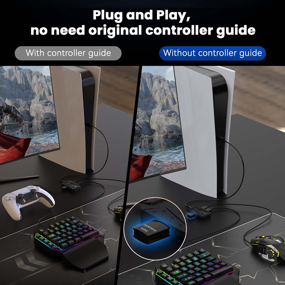 PS5 için oyun klavyesi fare ko - Gaming Keyboard Mouse Combo incelemesi ve fiyatı
