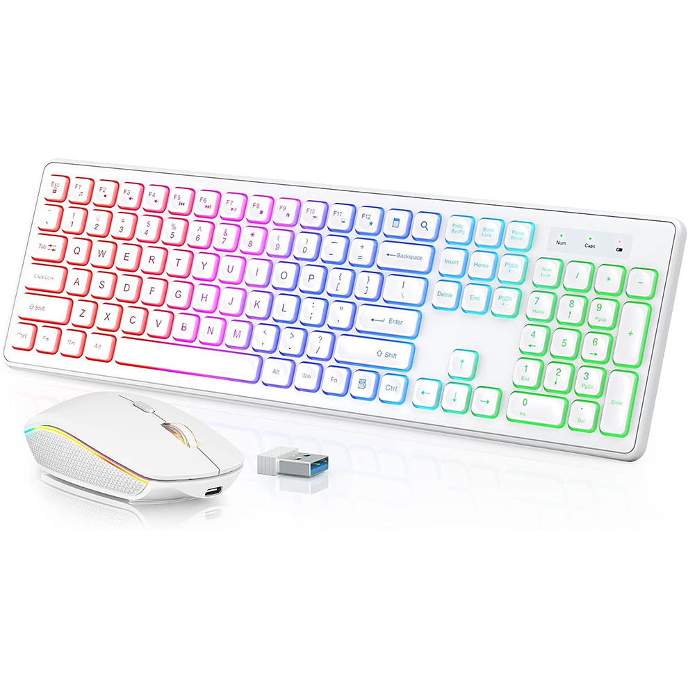 Arkadan Aydınlatmalı Kablosuz  - Gaming Keyboard Mouse Combo incelemesi ve fiyatı
